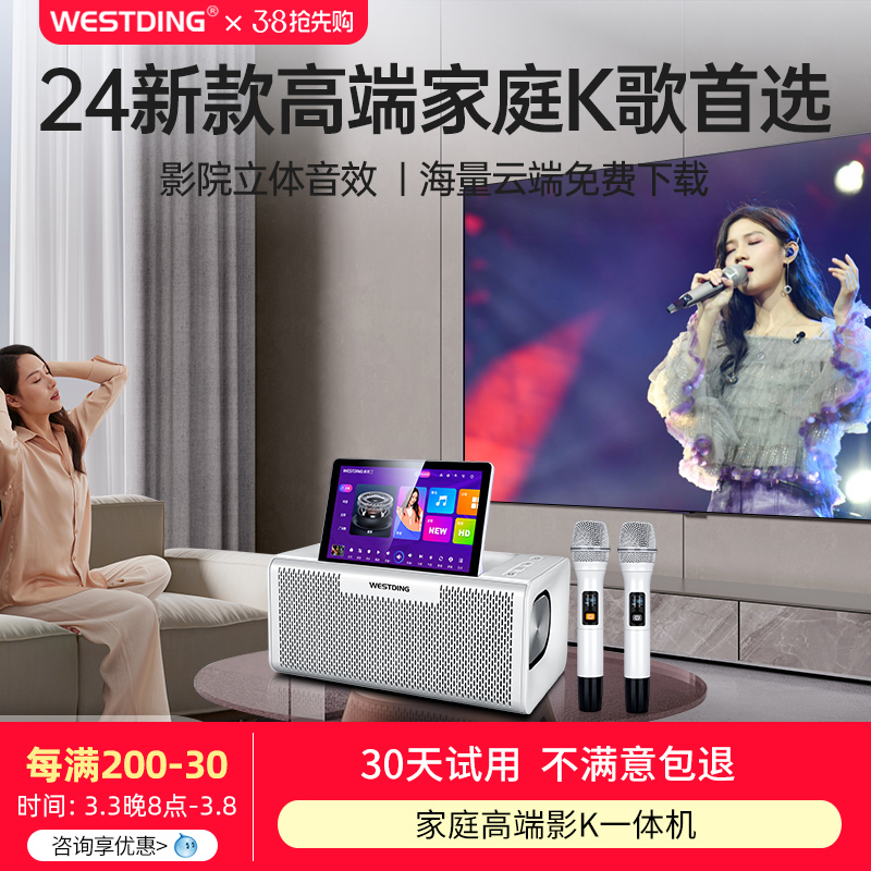 ファミリーKTVマイクオーディオ歌注文機マイクホームカラオケテレビK歌アーティファクトフルセット子供