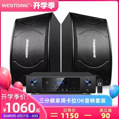 Westin 108 family KTV audio set home karaoke professional conference room amplifier speaker full set of equipment