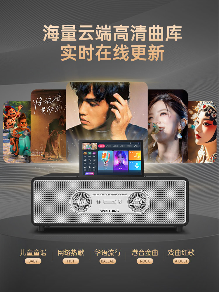 Westin P30 Home Karaoke Audio Set, Home Karaoke All-In-One Machine, Living Room Singing Equipment, New Model Karaoke Machine