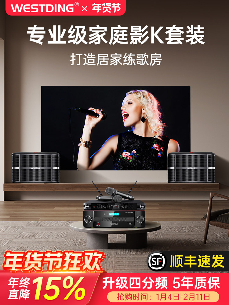 Westin A9 Home Karaoke Audio Set Karaoke Home Combo Speaker Amplifier Karaoke Conference Equipment Complete Set