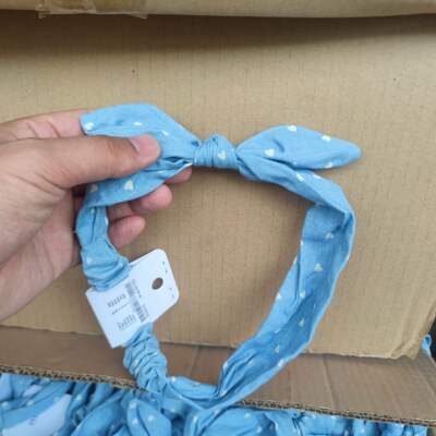 Ten free shipping items for ladies' toiletries, hair ties, headbands and makeup headbands
