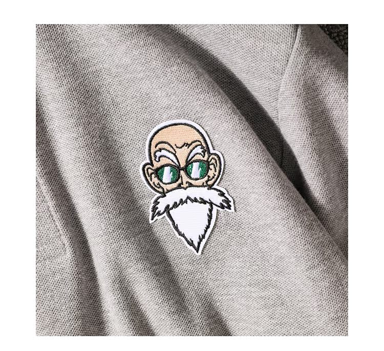 Áo sơ mi retro Nhật Bản 18 mùa thu mới thêu áo polo dài tay Thanh niên thương hiệu bình thường ve áo sơ mi nam áo polo có cổ