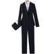 Professional suit female 2022 spring and autumn civil servant interview formal wear teacher tooling temperament suit jacket overalls