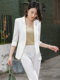 Suit suit women's thin summer temperament goddess fan professional wear casual small man small suit jacket overalls