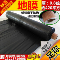 Plastic film agricultural black mulch for weeding special vegetable tree seedling insulation building film