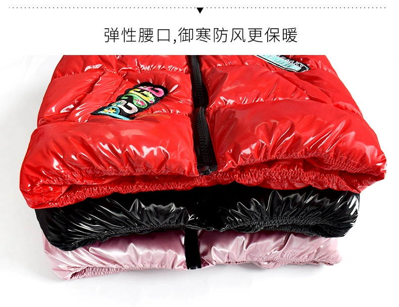 Áo khoác bé gái mùa đông 2018 mới to con phiên bản Hàn Quốc quần áo trẻ em quần áo cotton mùa thu và mùa đông trẻ em áo vest cotton