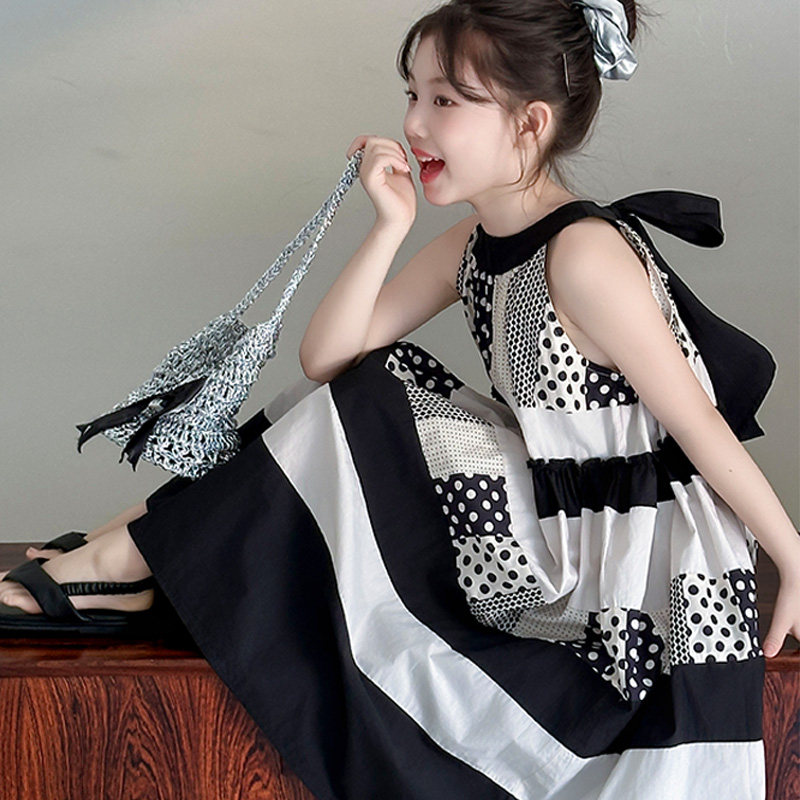 2025 new korean style girls' sundress: the hottest summer fashion staple!