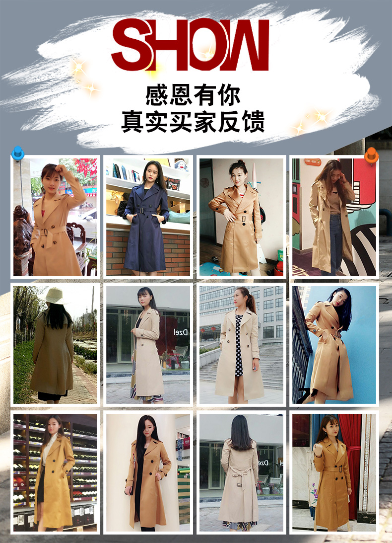 Trench pour femme en Polyester - Ref 3227153 Image 7