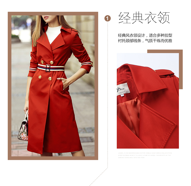 Trench pour femme en Polyester en Polyester - Ref 3227654 Image 10