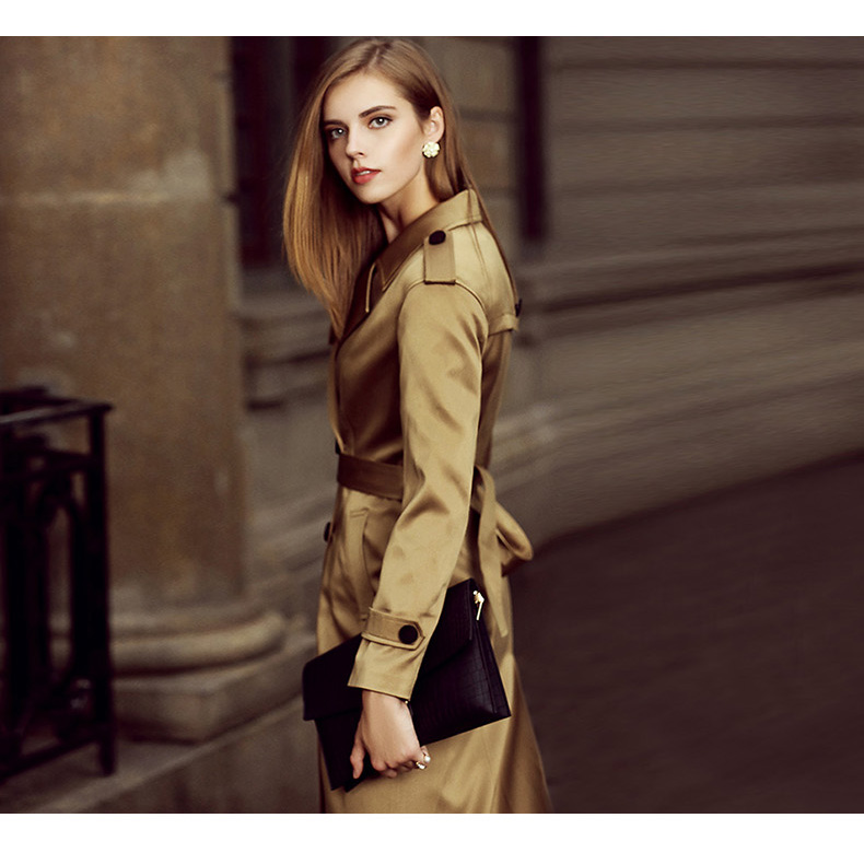 Trench pour femme en Polyester - Ref 3227153 Image 15