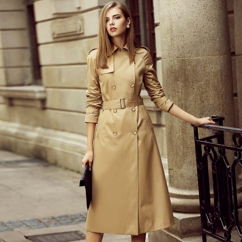 Trench pour femme en Nylon en Coton - Ref 3226568 Image 5