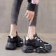 Small thick-soled height-increasing daddy shoes for women 2024 new versatile student Internet celebrity casual sports shoes platform women's shoes