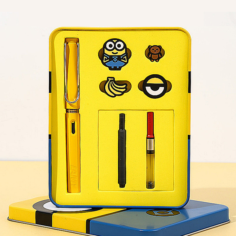 German Ling Mei Lamy Little Yellow Man Gift Gift Cartoon Gift Set Group Hunting gift-giver Gifts Custom Lettering