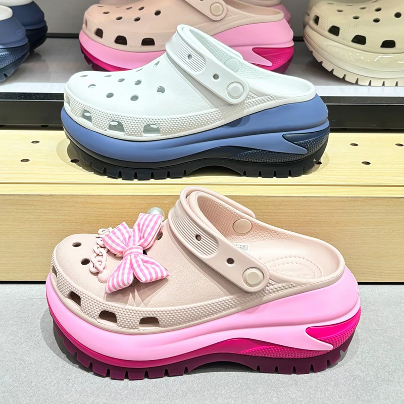 Lightweight Perforated Shoes, Beach Women's Shoes, Closed-Toe High-Heeled Wedge Sandals, Thick-Soled Dad Shoes, Height-Increasing Outdoor Summer Shoes Lightweight Perforated Shoes, Beach Women's Shoes, Closed-Toe High-Heeled Wedge Sandals, Thick-Soled Dad Shoes, Height-Increasing Outdoor Summer Shoes