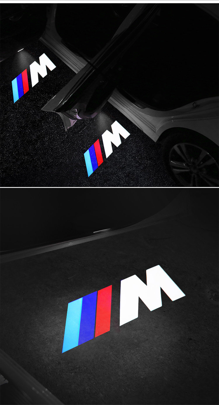 тюнинг фар 适用于宝马bmw迎宾灯8系新3系x7/g20/g21/m4/z4车门投影氛围灯