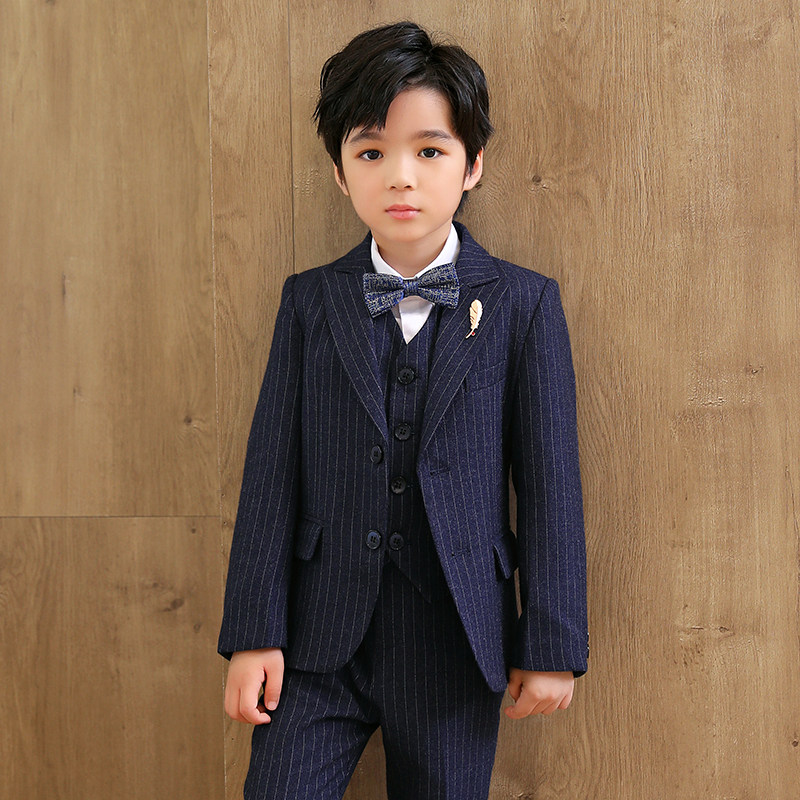 Children's Suite Suite Suite Fall Winter Handsome EnglishPiano Performance Costume Boy Host