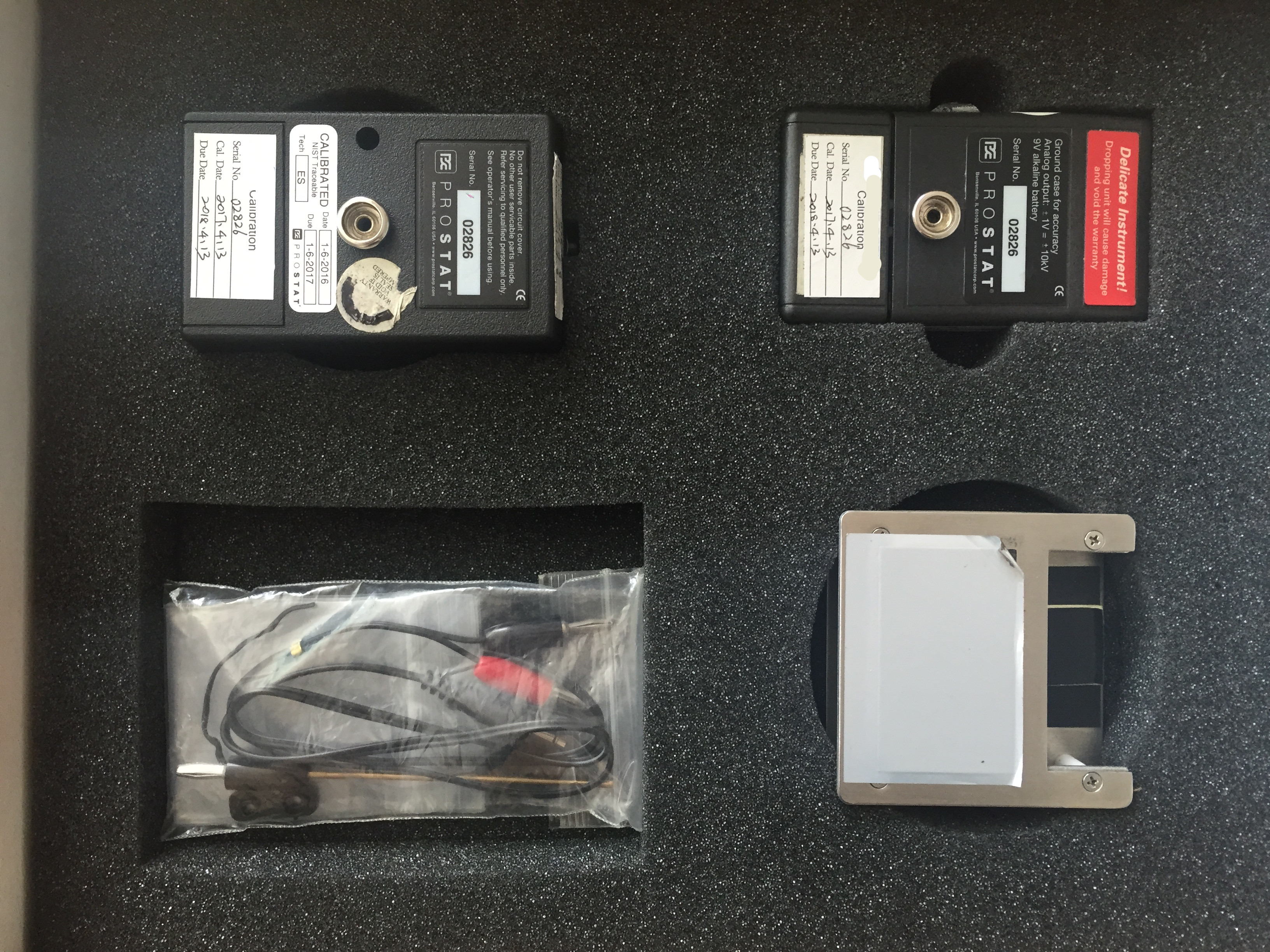 The US PROSTAT electrostatic tester PFK-100