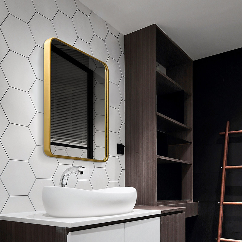 Mirror Makeup Mirror Full-body Mirror Bathroom Mirror Wall-mirror Wall-Bathroom Bathroom Mirror Hotel Toilet