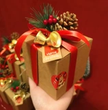 Apple, рождественская коробка, кожаный защитный амулет, подарок на день рождения