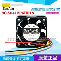 New original Sanyo Sanyo SanAce40 9GA0412P6H018 12V cooling fan 4cm