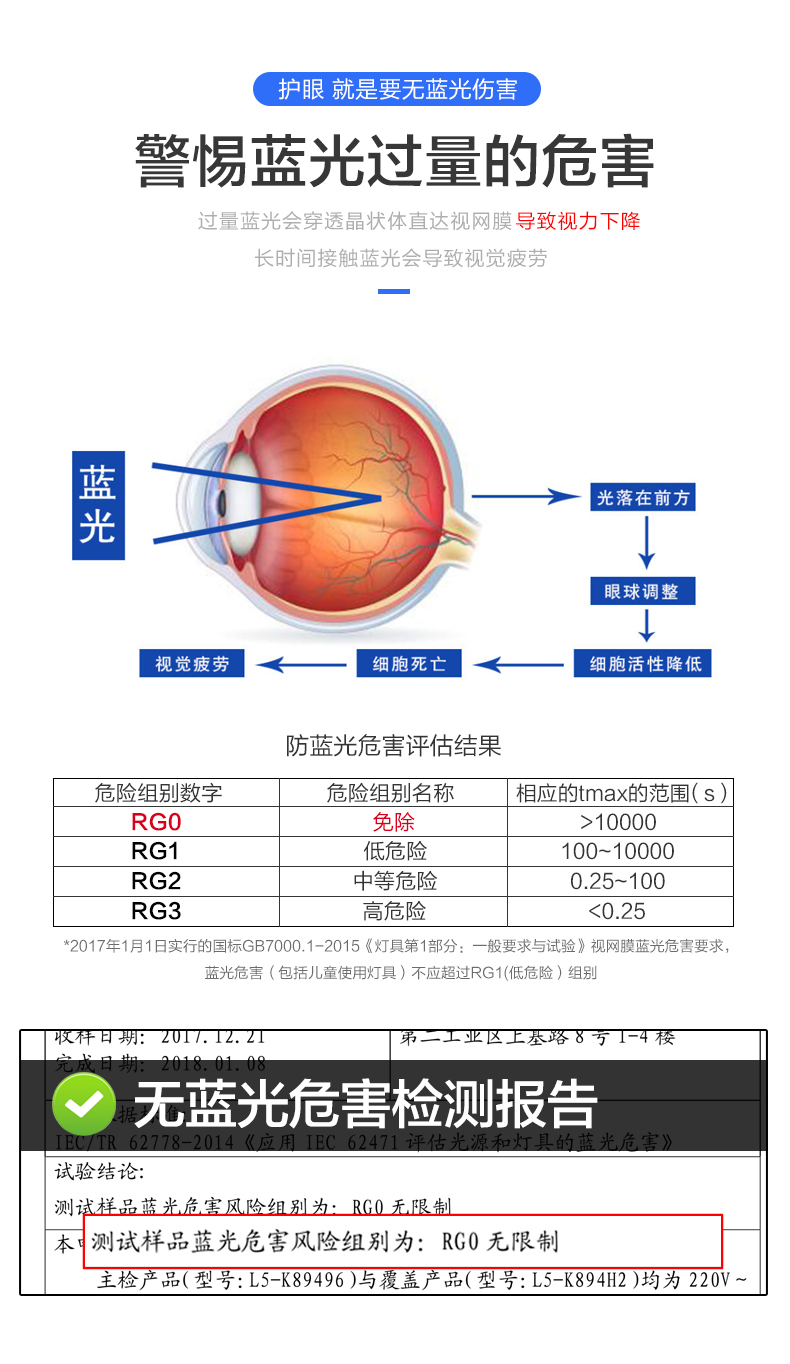 美的 可折叠LED护眼台灯 图2