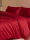Yalu light luxury wedding four-piece set of wedding bedding 2024 new style red light luxury high-end red quilt