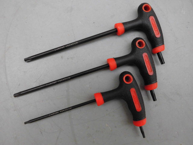 Old German Kunjie T-type rice word wrench crutch wrench flower-shaped inner hexagon T6T7T8T9T10T15T-T30
