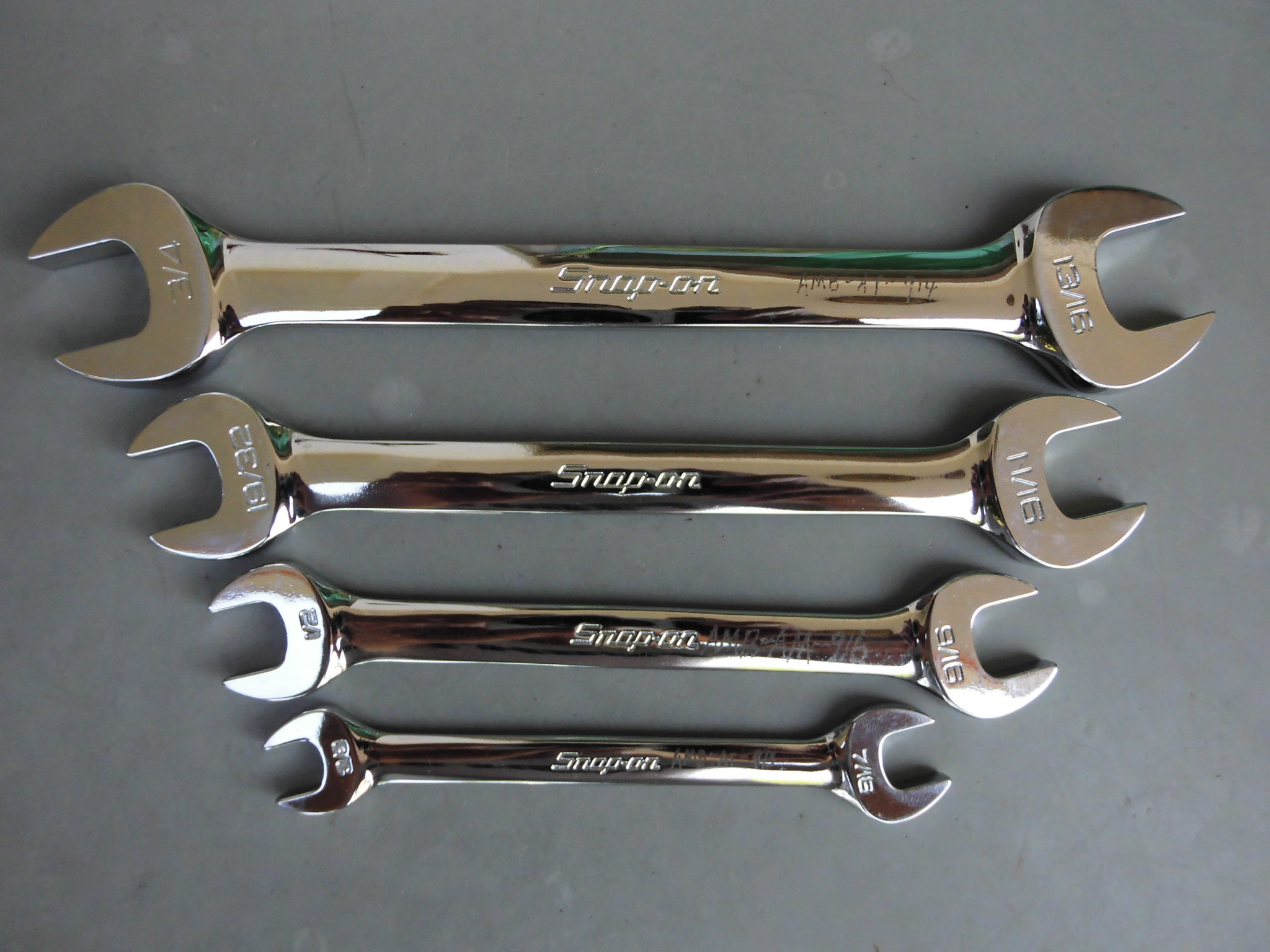 Stock New Original Original Imported Snapon American Real Durable Wrench Fine Polished British opening wrench