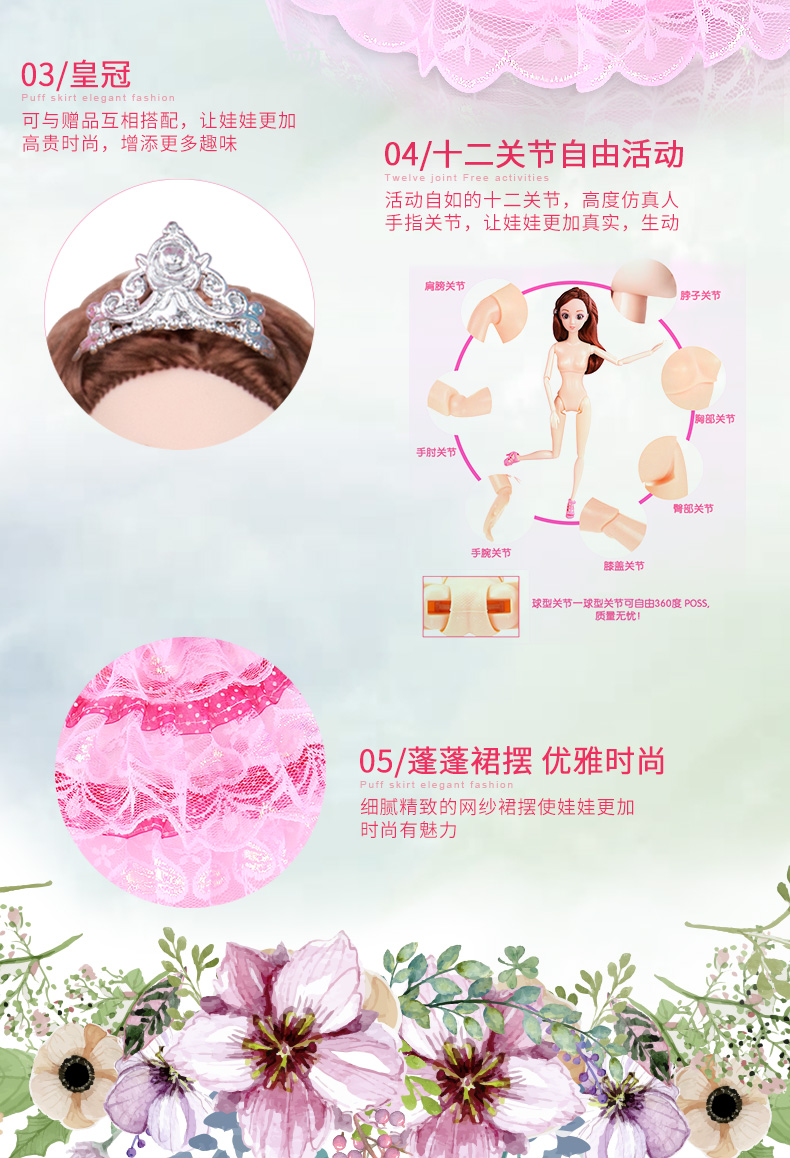 Đồ chơi trẻ em 3-6 tuổi Cô gái 8 tuổi câu đố bé gái nhà công chúa 5-7-10 cửa hàng đồ chơi trẻ em