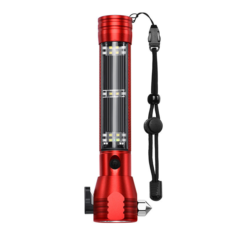 Car safety hammer multi-function emergency flashlight window breaker car with escape hammer fire rescue home self-rescue artifact