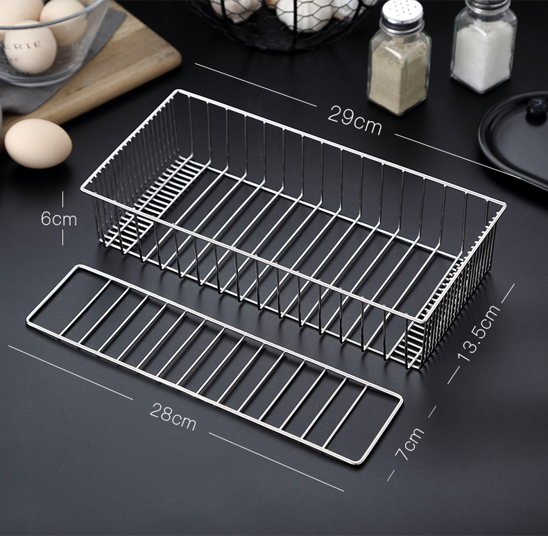 Senseyo304 alexipharmic ark of stainless steel tube chopsticks kitchen cutlery boxes chopsticks basket shelf