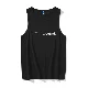 Yu Wenle Tide thương hiệu cotton thoáng khí mồ hôi vest rộng kích thước bãi biển vest thể thao cản trở vest nam - Áo vest cotton áo ba lỗ nam form rộng