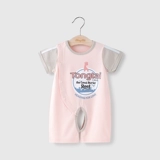 童泰 Детский летний тонкий комбинезон для новорожденных, летняя летняя одежда, боди, короткий рукав