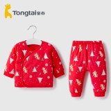 Детский пуховик подходит для мужчин и женщин для новорожденных, комбинезон для младенца, комплект