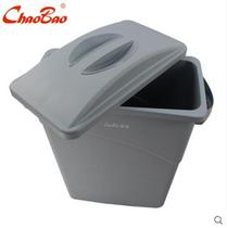 Chaobao B- 036B with lid trash bin 60L thick plastic narrow and long storage box sub storage box New