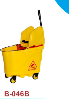 Super clean bright B-046B 35L multi-function water press truck wash mop bucket hotel squeeze bucket water cleaning car