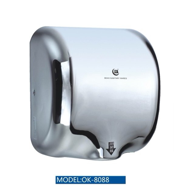 Beio stainless steel hand dryer OK-8088 fast dryer fully automatic induction hand dryer oven phone