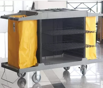 Baiyun Cleaning AF08159 Hotel Hotel Room Cleaning Car Service Trolley Hand Push Cleaning Car Cloth Car