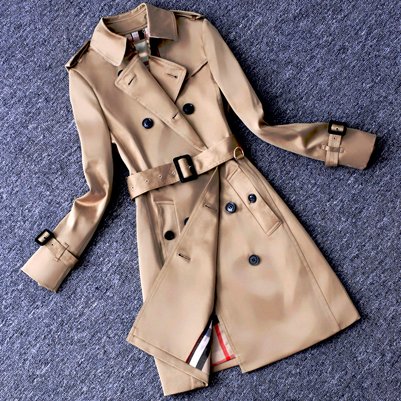 Trench pour femme HOQI   en Polyester - Ref 3227194 Image 1