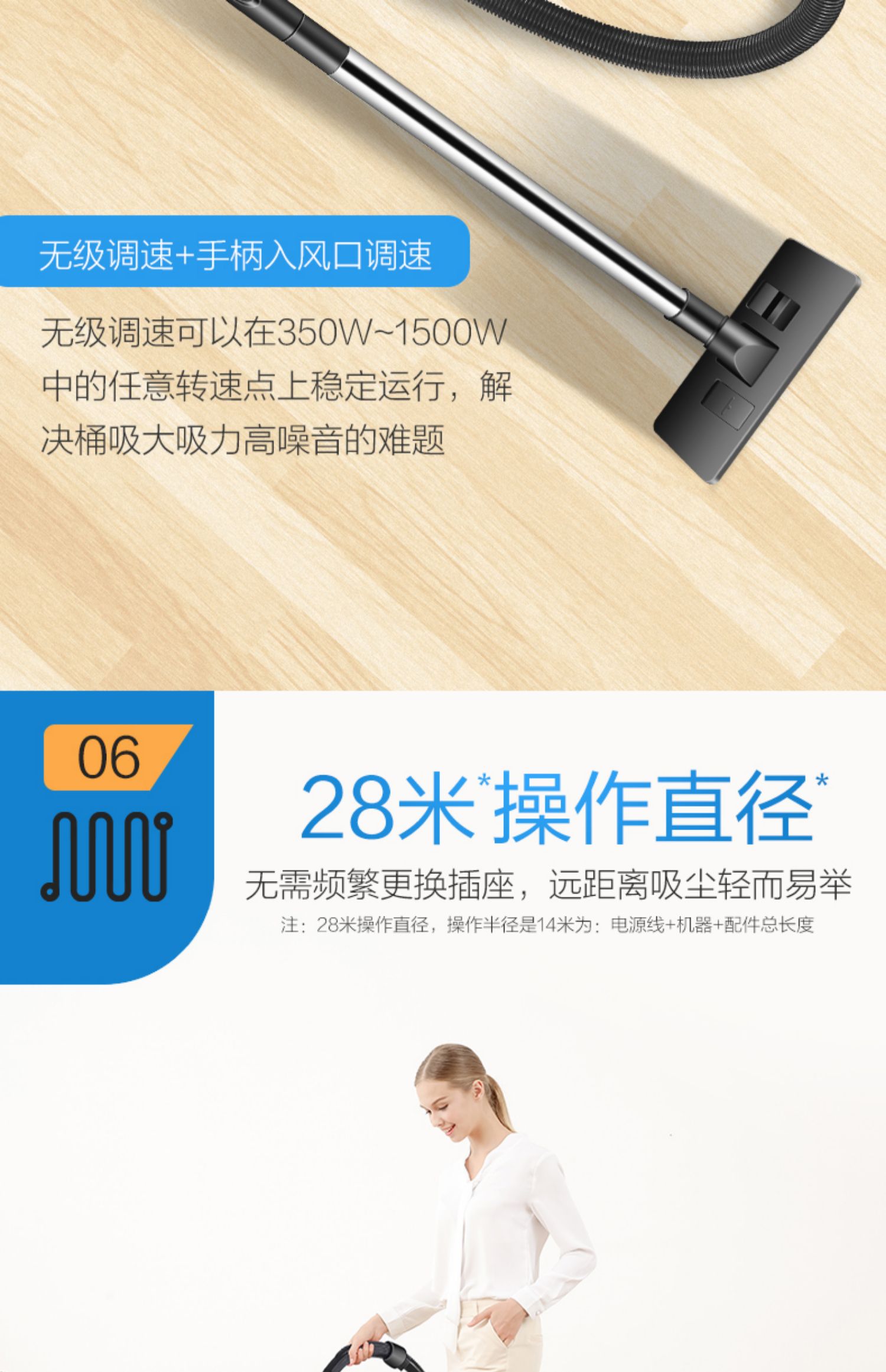 máy hút bụi mini Haier hộ gia đình máy hút bụi thảm nước hấp thụ kép sử dụng mạnh mẽ công nghiệp chính hãng ống vòi thùng thiết bị hút - Máy hút bụi máy hút bụi loại nào tốt webtretho
