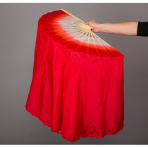 Silk dance fan children adult square dancing fan double-sided twist Yangko dance fan performance fan