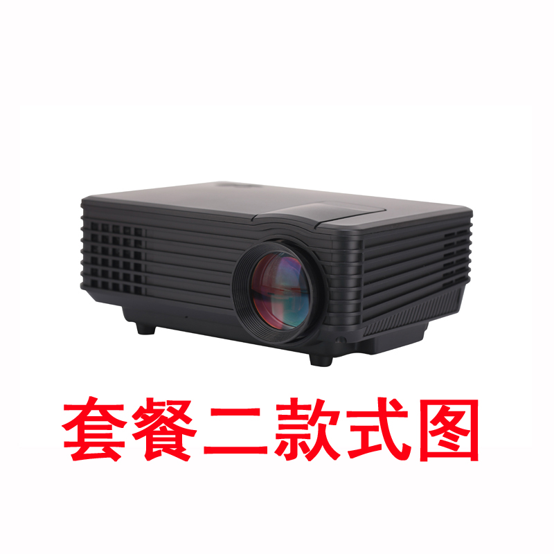 Máy tính HD Home 1080p3D Máy Tai HD Mini LED Máy chiếu gia đình