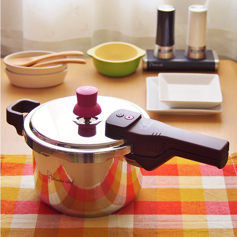 Japan wonderchef synchronous new ultra high pressure magic wok 18cm3L stainless steel pressure cooker home