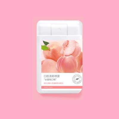 【夕斓】水蜜桃清新持久型口腔喷雾
