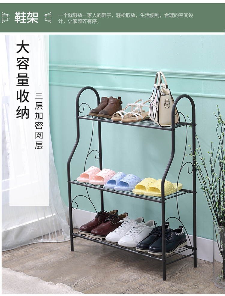 Sàn hoa đứng Sorno Sắt nhiều lớp phòng khách ban công chậu hoa treo tường giá treo củ cải xanh - Kệ mẫu giá sách đẹp