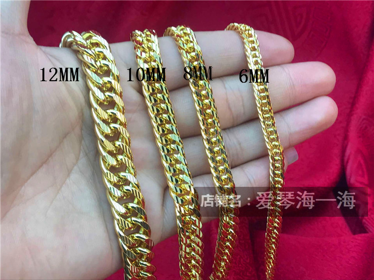 Brass Gift Riding Whip Bracelet Double Row Tank Bracelet Vacuum Gift Bracelet Men and Women Bracelet Gift Gift