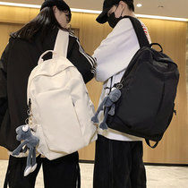 Shoulder bags female college students simple fashion trend couple package in 15 6 inch computer backpack male tide