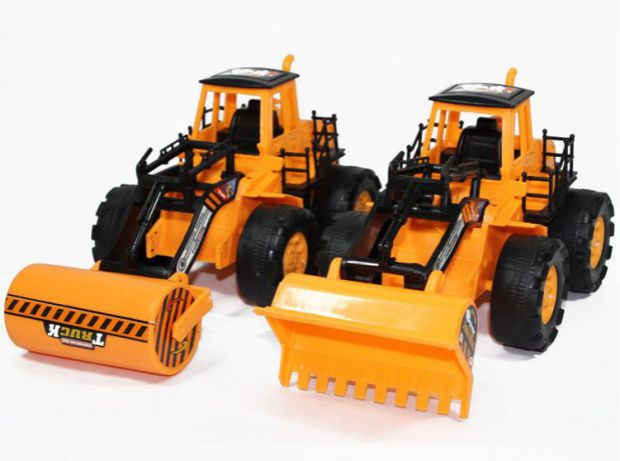 Máy xúc đào Máy bẩn Máy đồ chơi Trẻ em lớn Máy xúc mới Trượt 9 - Đồ chơi điều khiển từ xa trò chơi lắp ráp