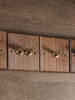 Pialt [Knurled Lever] Solid Wood Switch Brass Socket Black Walnut Vintage Homestay Wood Grain Single Switch