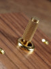 Pialt [Knurled Lever] Solid Wood Switch Brass Socket Black Walnut Vintage Homestay Wood Grain Single Switch